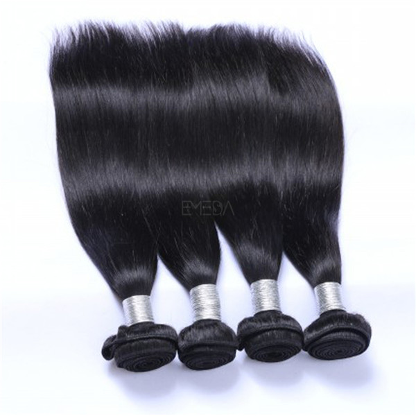 EMEDA wholesale straight virgin brazilian hair weave bundles QM018